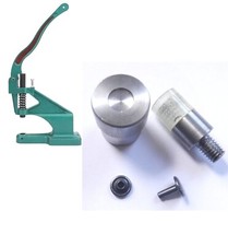 Double Cap Leather Rivet Die