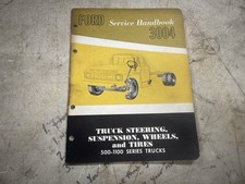 Ford Service Handbook 3004