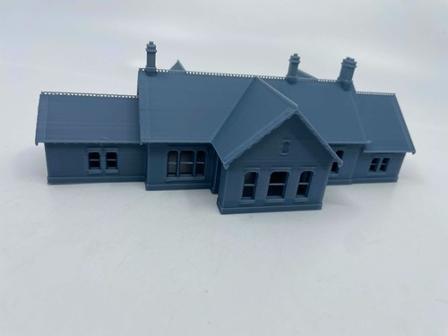 Gauge model railway station - gauge,