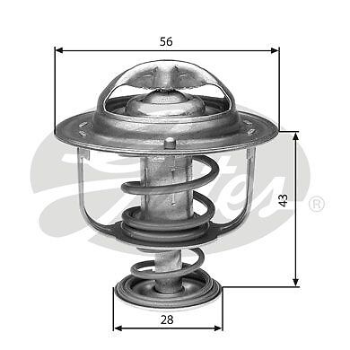 Gates thermostat for nissan - for,