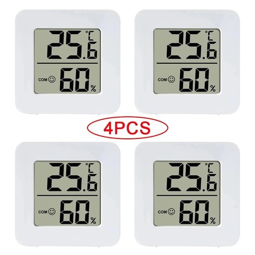4pcs digital lcd - digital, thermometer