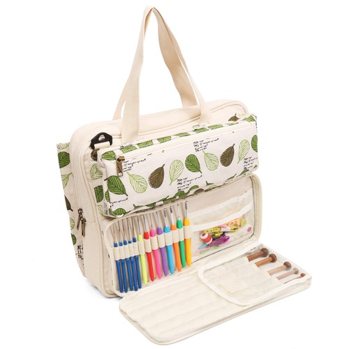 Lavievert knitting tote - lavievert, bag