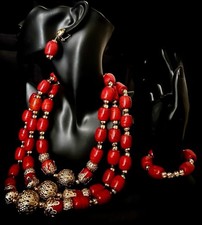 African Coral Beads Wedding