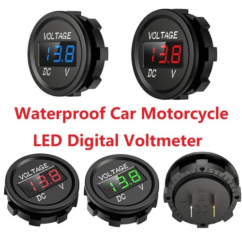 Led digital voltmeter panel - led,