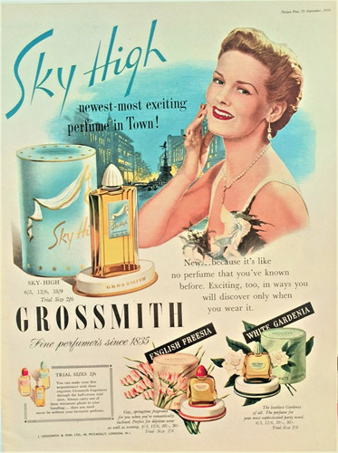 Grossmith sky high perfume - grossmith,