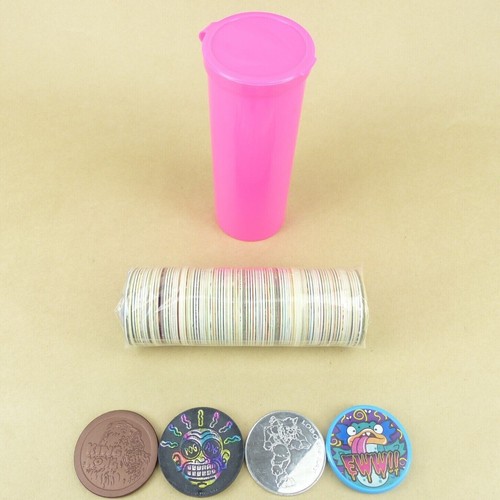100 pogs slammers - 100,