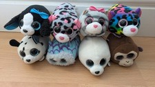 8 Ty Teeny Beanie Boos Stackable. Used. No Tags.