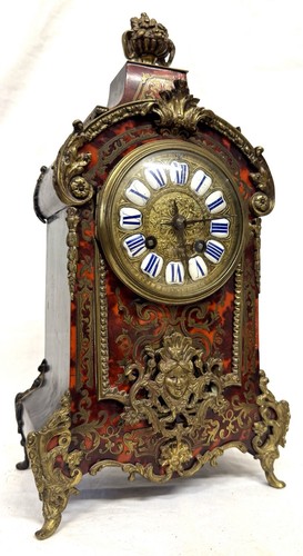 Antique shaped boulle mantel - boulle,