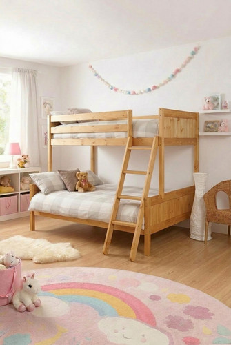 Triple bunk bed - bed, kids
