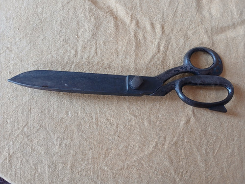Tailors antique scissors - antique,