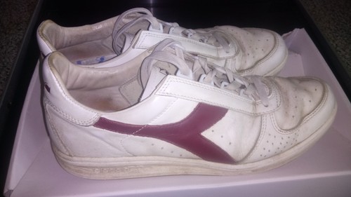 Diadora elite white port - white,