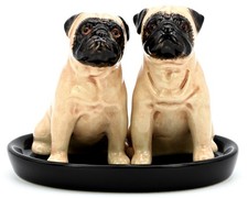 Hand Painted Porcelain Salt