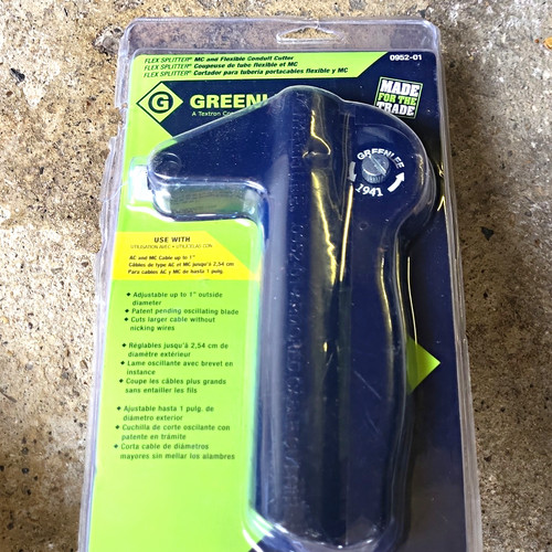 Greenlee flex splitter cable - greenlee,