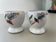 Pair of Denby Greenwheat