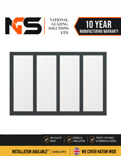 Aluminium panel bifold - 3.6m,