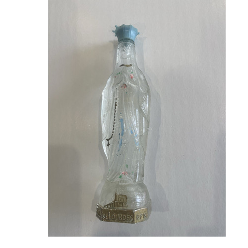 Notre dame lourdes glass - de,