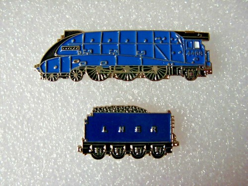 Mallard blue steam - blue, train