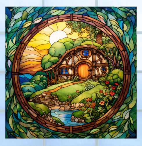 Hobbit house faux - hobbit,
