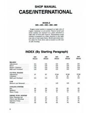 Case IH 385 485 585 685 885 TMM Tractors Workshop Manual Delivered Today