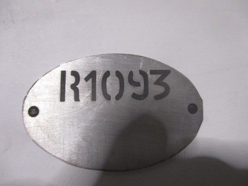 Type plate renault - plate,