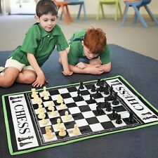 SOKA Giant Board Chess Game Set Classic Entertainment Playmat Board Games Kids