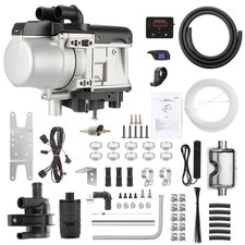 12V 6KW Petrol Diesel Water Heater w/ Remote Control Water Pump For Car Boat RV
