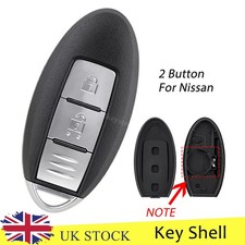 2 Button For Nissan Qashqai