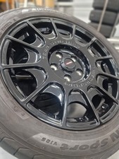 Team Dynamics Pro Rally Alloy Wheels VW T5 T6 Fitment Pair 18x8 5/120 pcd