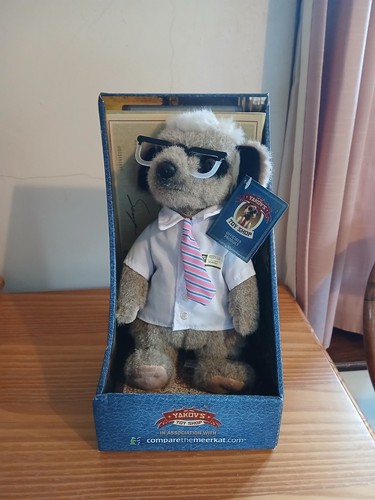 Sergei meerkat toy with - sergei,