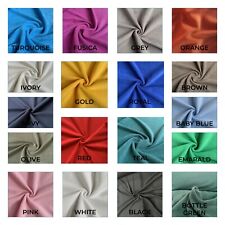 FLEECE FABRIC ANTI-PILL 20 colours 150cm Dress Plain Blankets Soft Baby Material