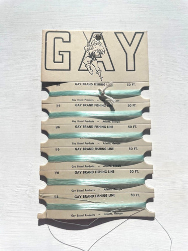 1940 gay brand fishing line - gay,