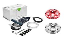 Festool Surface Grinder RG 130 ECI 240v and 2 Diamond Discs 577140
