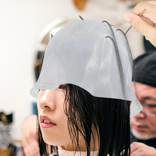 Silicone hair coloring hat - silicone,