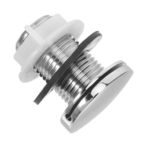Silver stainless steel urinal - silver,