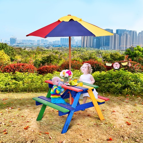 Children solid wood picnic - children's,