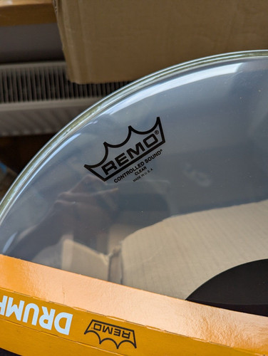 Remo drum head controlled - remo, 18"
