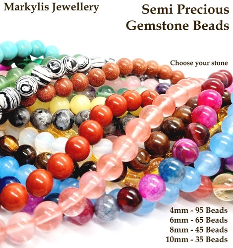 Gemstone beads semi - semi, precious