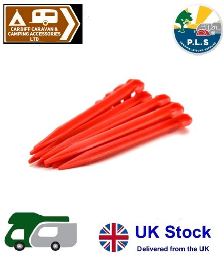 Plastic tent peg lightweight - plastic,