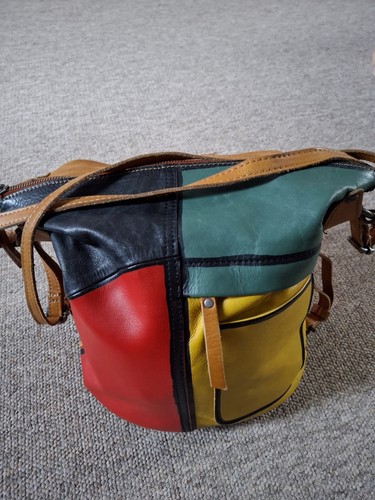 Gianni conti leather handbag - leather,