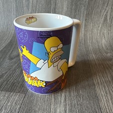 The Simpsons Homer Vintage "Slam Dunk" Large Square Handled Mug - 2002 Kinnerton