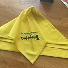 Scout Scarf. Tolmers. 2007. Yellow.