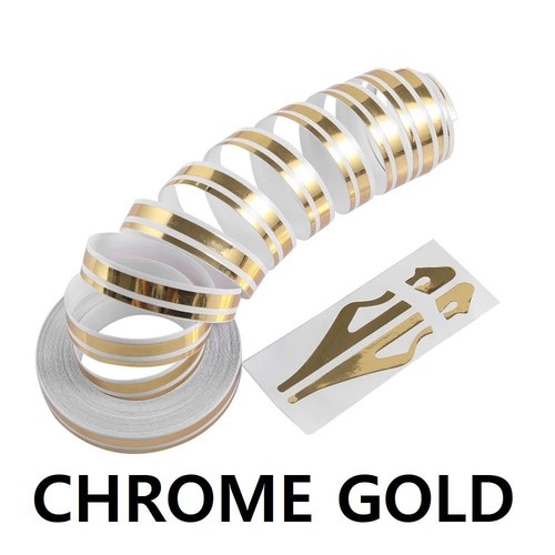 Twin chrome gold styling - twin,