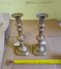 Antique Brass Candle Sticks