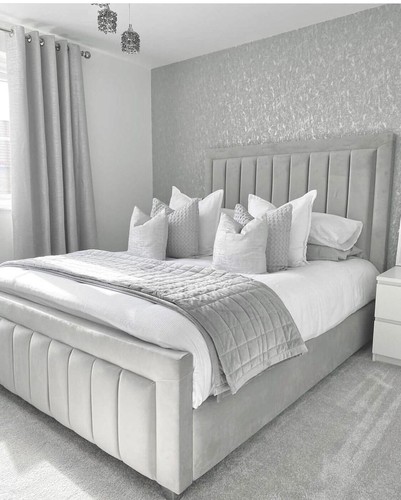 Panel border bed - bed, ottoman