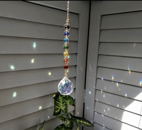 Glass metal crystal prism - &,