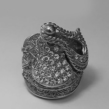 Men's CZ Saddle ring 925