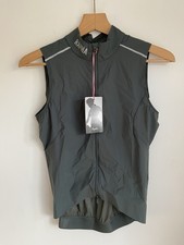 Rapha Women's Pro Team Cycling Gilet Dark Grey/Silver BNWT Size Small BNWT