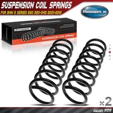 2x Coil Springs Rear Suspension for BMW 5 Series E60 520-545 2001-2010 RC6694