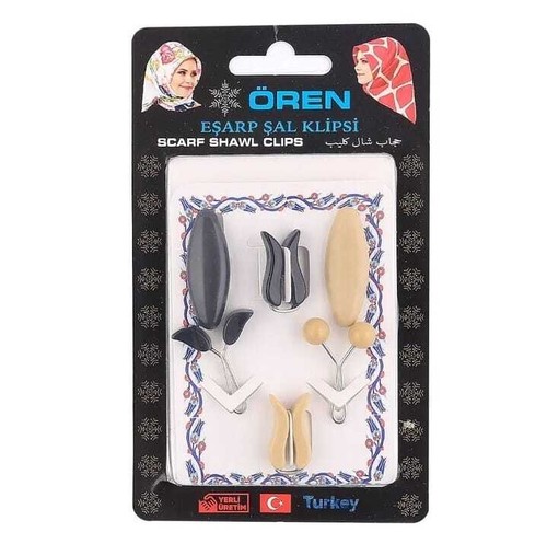 Safe scarf pins - 4, clip