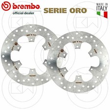 Pair Of 2 Front Brake Discs